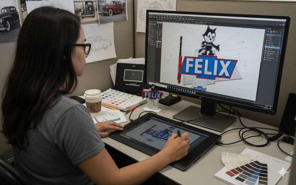 Felix Chevrolet Logo Design