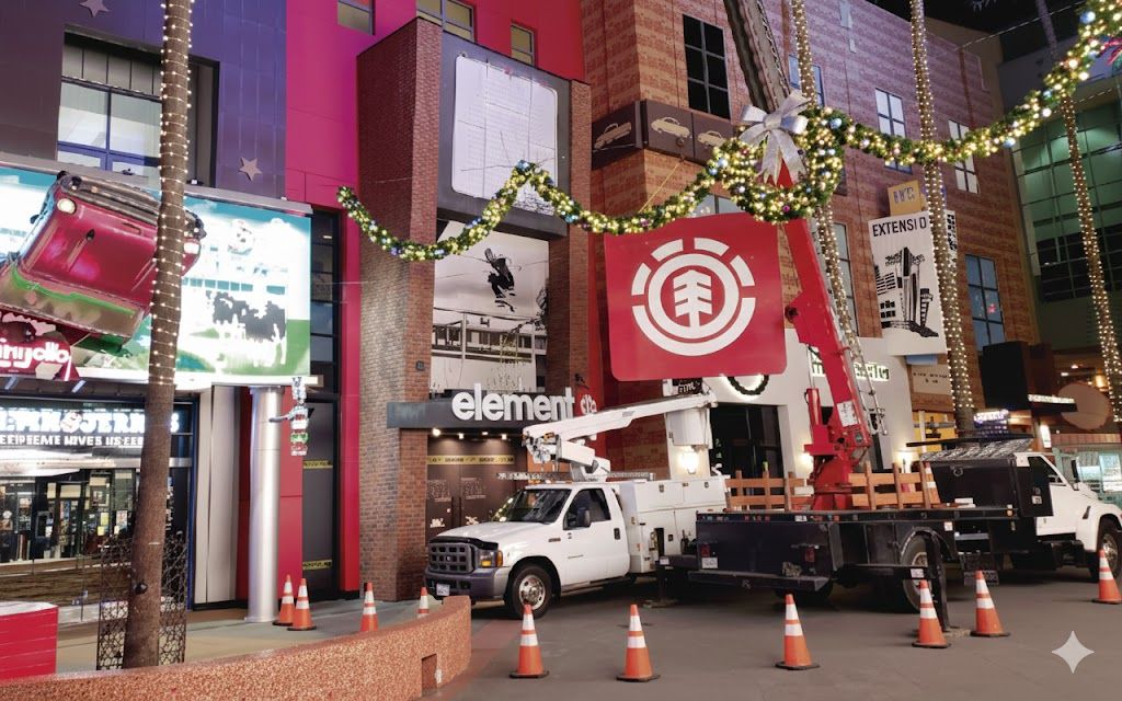 Element Hotel Sign Installation