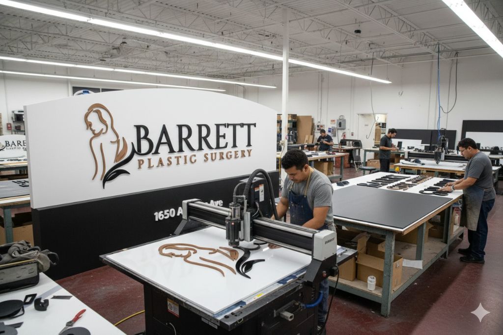 Barrett Plastic Surgery Sign Production